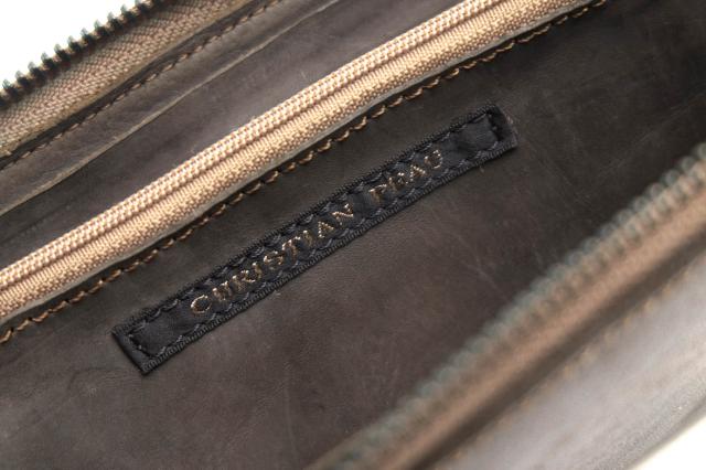 ○クリスチャンポー CHRISTIAN PEAU cow leather 牛革 長財布 B-004VCW 小銭入れあり ユニセックス 男女兼用 ラウンドジップ ラウ  中古_6