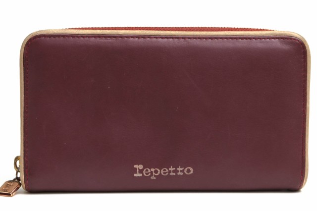 ○レペット Repetto PETIT MAROQUINERIE ラウンドファスナー 長財布