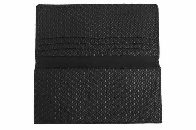 ○印傳屋 印伝 INDEN-YA  長財布 漆塗り 小銭入れなし 札入れ メンズ 【中古】 中古 ○印傳屋 印伝 INDEN-YA 長財布 漆塗り 小銭入れなし 札入れ メンズ