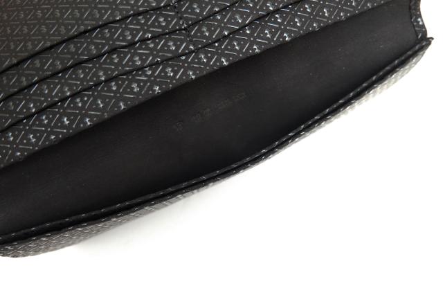 ○印傳屋 印伝 INDEN-YA 長財布 漆塗り 小銭入れなし 札入れ メンズ