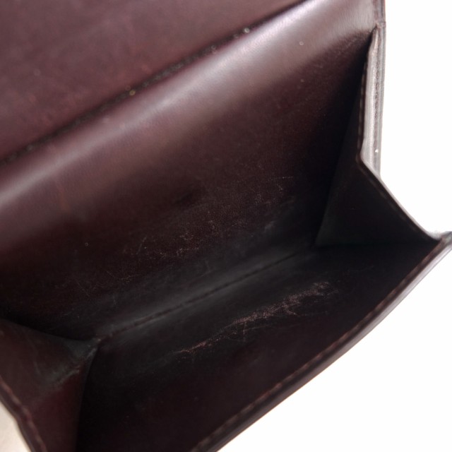 ○ダンヒル Dunhill ヨーロピアンカーフ 牛革 財布 DUKE 6CC Billford Wallet デューク 小銭入れあり 二つ折り メンズ 【中古】 中古