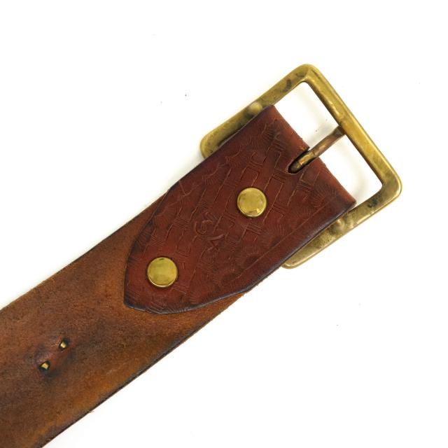 別注 希少 HTC GLAD HAND シルバースタッズ レザーベルト 34 別注希少