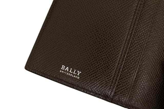 ○バリー BALLY グレイン型押しカーフレザー 子牛革 長財布 BALIRO.B 