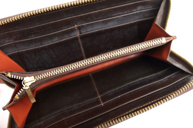 ○ココマイスター COCOMEISTER 牛革 長財布 OAK BARK BRISTOL オーク 