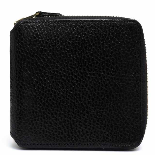 ○フットザコーチャー foot the coacher イタリアンステアショルダー 牛革 財布 FTA1634009 SQUARE WALLET 小銭入れあり ラウンド 中古