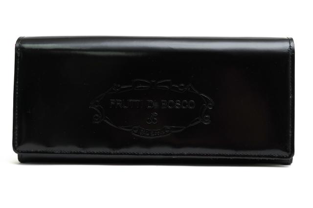 ○フルッティ ディ ボスコ FRUTTI DI BOSCO ハラコ 長財布 1032-13-9068 ALBA OLIVIA ダルメシアン柄 小銭入れあり レディース 【  中古の通販は 22,330円