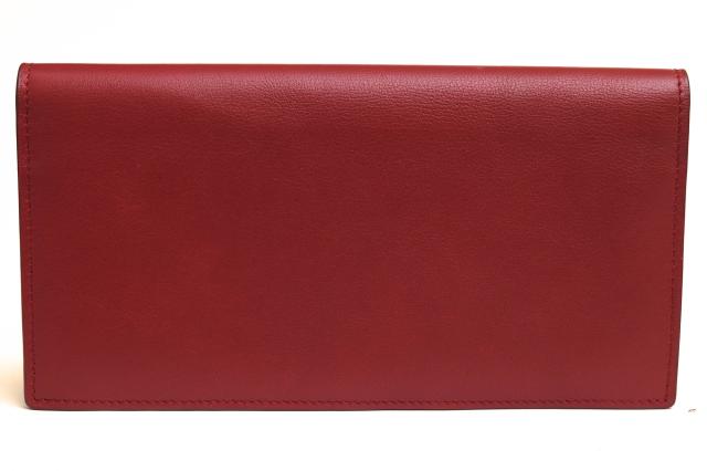 ○トッズ TOD'S 牛革 カーフ 長財布 GOMMINI ゴンミーニ 小銭入れなし 札入れ 二つ折り スタッズ メンズ 【中古】 中古_1