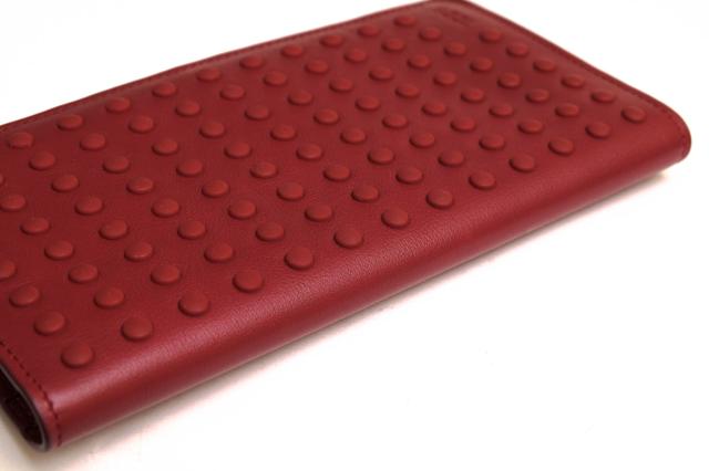 ○トッズ TOD'S 牛革 カーフ 長財布 GOMMINI ゴンミーニ 小銭入れなし 札入れ 二つ折り スタッズ メンズ 【中古】 中古_2