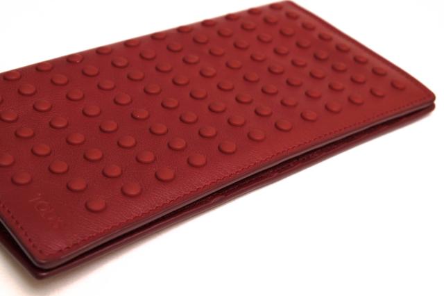 ○トッズ TOD'S 牛革 カーフ 長財布 GOMMINI ゴンミーニ 小銭入れなし 札入れ 二つ折り スタッズ メンズ 【中古】 中古_3