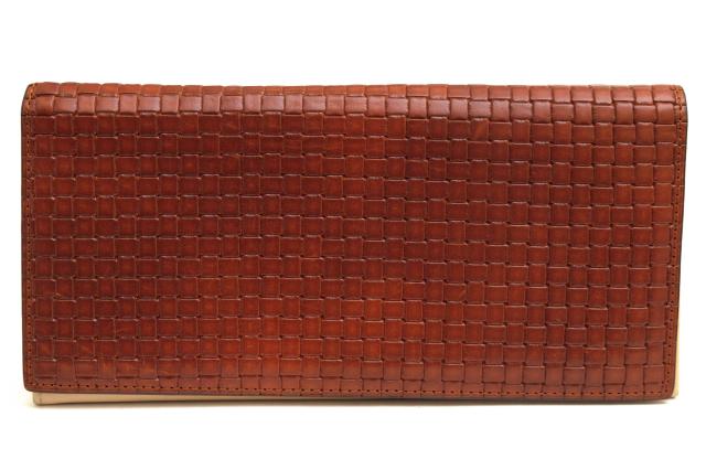 ○モルフォ Morpho Helena MORPHO CYPRIS キプリス 牛革 長財布 ESCALA エスカーラ アンティーク加工 小銭入れあり メッシュ・イン 中古