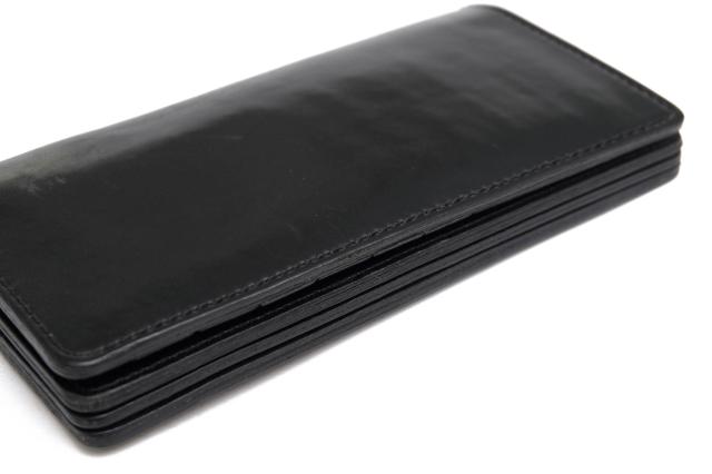 ○ファニー FUNNY 馬革 コードバン 長財布 小銭入れあり 二つ折り メンズ 【中古】 中古_3