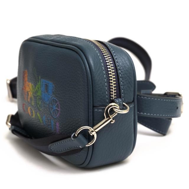 ○コーチ COACH ペブルドレザー 牛革 ショルダーバッグ 78131 Jes