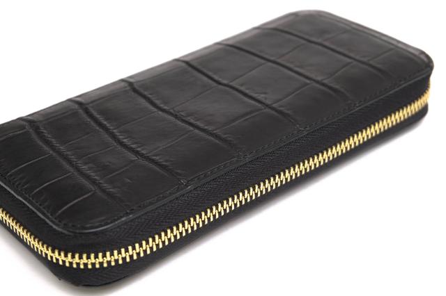 ○スタイルクロコ STYLE CROCO 長財布 小銭入れあり ラウンドジップ  