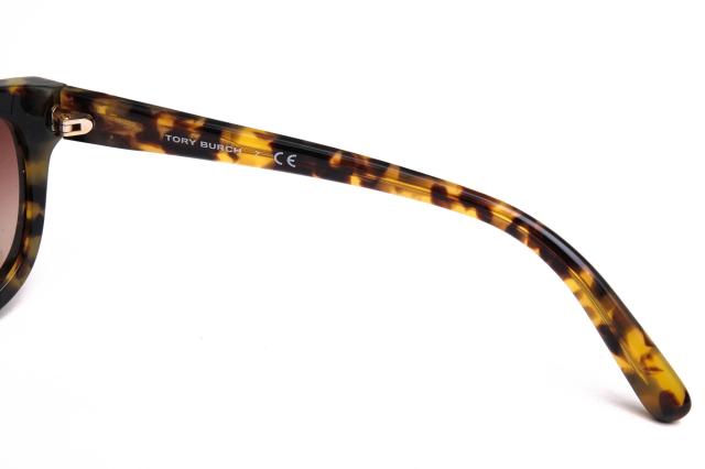 ○トリーバーチ TORY BURCH べっ甲柄 サングラス TY7044A ウエリントン レディース 【中古】 中古_4