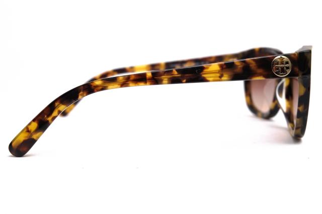 ○トリーバーチ TORY BURCH べっ甲柄 サングラス TY7044A ウエリントン レディース 【中古】 中古_5