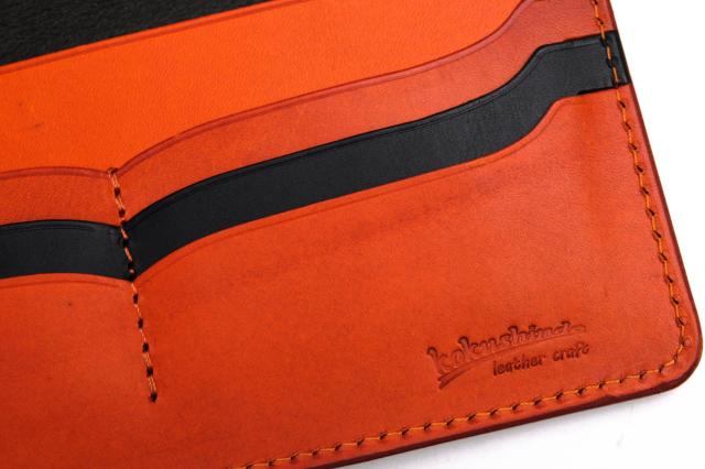 ○刻心堂 kokushindo ベジタブルタンニン鞣し牛革 長財布 小銭入れあり 二つ折り メンズ 【中古】 中古_5