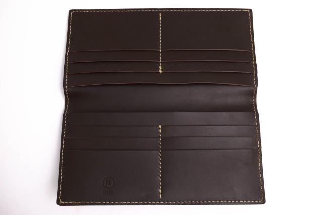 ○ポルコロッソ PORCO ROSSO 牛革 長財布 Pr-wa-25 小銭入れなし