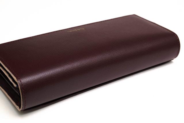 ○ポールスミス Paul Smith 床革 牛革 長財布 PWD276 Colored edge カラーエッジ フラップタイプ 小銭入れあり 二つ折り ユニセッ 中古_2