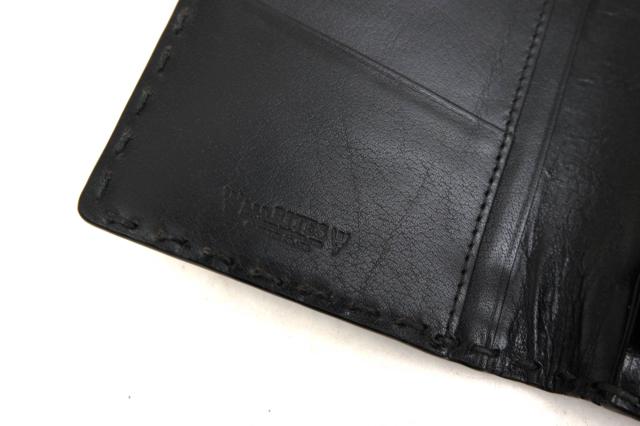 ○エルイーディーバイツ L.E.D.BITES スティングレイ エイ革 長財布 B-2341 RAY レイ 小銭入れあり 二つ折り メンズ 【中古】 中古