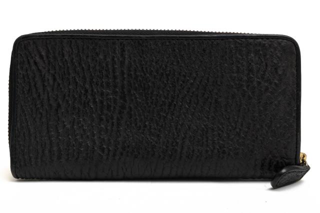 ○サード SAAD シャークスキン Arif Collection アリフ コレクション A&C 長財布 小銭入れあり ラウンドジップ ラウンドファスナー 中古の通販は