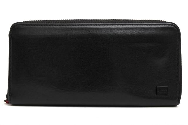 クロムハーツ REC F ZIP BS BSフレア装飾ラウンドジップレザー