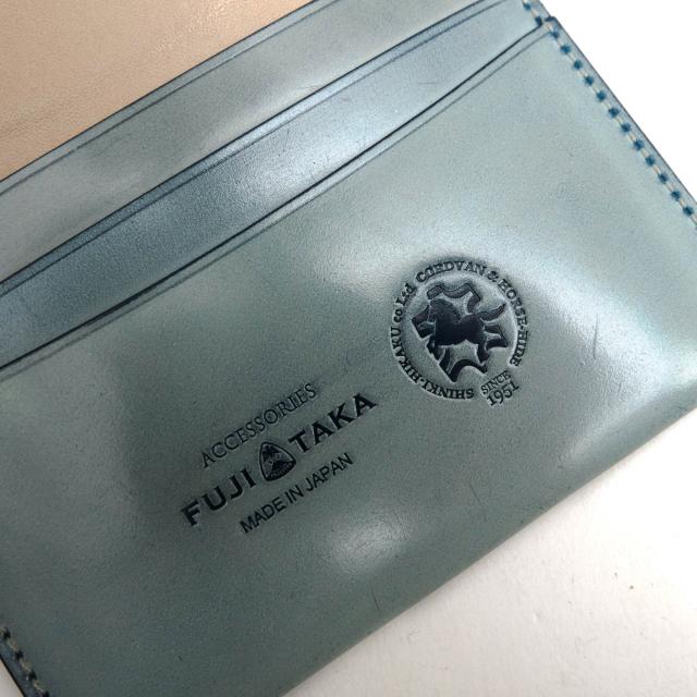 ○フジタカ FUJITAKA 馬革 コードバン 財布 660614 Quartz クォーツ 純
