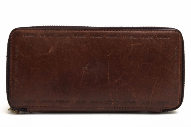 ○ビズビム VISVIM スウェーデン産ベジタブルタンニングカウレザー 牛革 長財布 0116203003060 VEGGIE LONG WALLET メンズ 【中古 中古