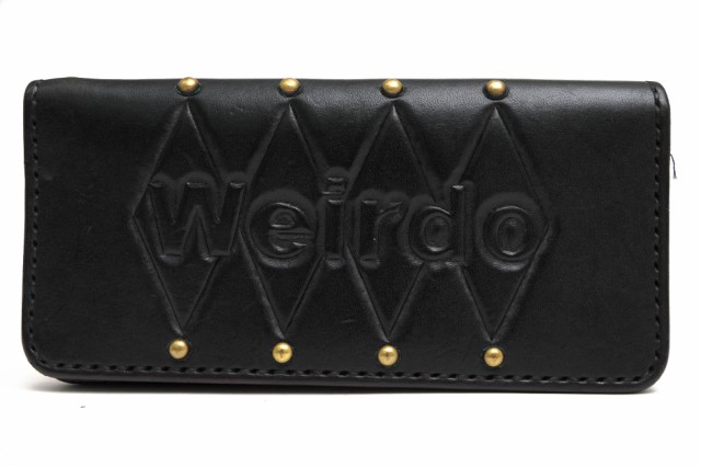 ○ウィアード WEIRDO カウハイドレザー 牛革 長財布 SIG WALLET 小銭入れあり 二つ折り メンズ 【中古】 中古