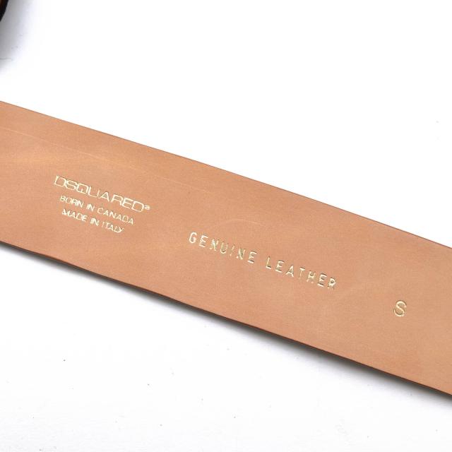 ○ディースクエアード DSQUARED2 牛革 ベルト S14 BE3006 V188 5081
