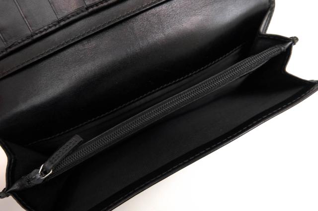 ○グッチ GUCCI 牛革 カーフ GG 長財布 225833 ディアマンテ 二つ折り