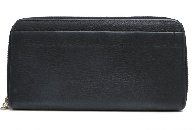 ○土屋鞄 TSUCHIYA-KABAN 牛革 フィールドソフトレザー グラスキッドスキン 長財布 Clarte クラリテ フリンジロングウォレット タ  中古の通販は