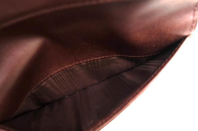 ○グレンロイヤル GLENROYAL UKブライドルレザー 牛革 長財布 03-5604 long wallet without zip 小銭入れなし 札入れ 二つ折り メ 中古_6