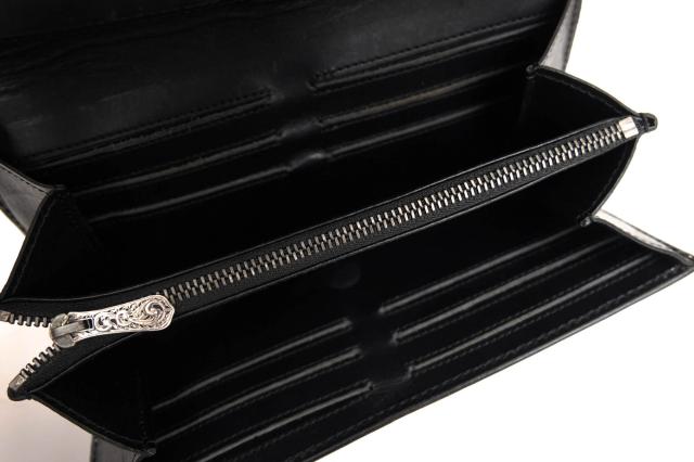 ○ファニー FUNNY ダイヤモンドパイソン 長財布 TRIFORD WALLET トライフォード・ウォレット コンチョ 小銭入れあり メンズ 【中古 中古 ○ファニー FUNNY ダイヤモンドパイソン 長財布 TRIFORD WALLET トライ