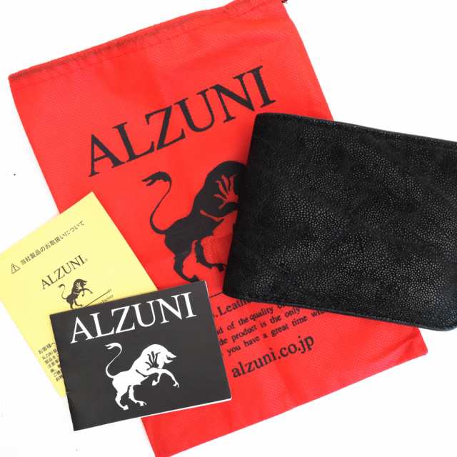○アルズニ ALZUNI 象革 エレファントレザー 財布 5112-X014