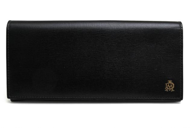 ○ダンヒル Dunhill イタリアンカーフ 牛革 長財布 L2S810A BELGRAVE ベルグレイブ 二つ折り 小銭入れあり メンズ 【中古】 中古