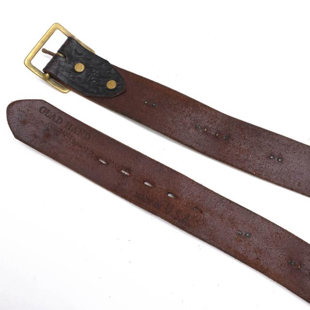 ○グラッドハンド GLAD HAND 牛革 ベルト GH Co.-B02 STUDZZ THE USA