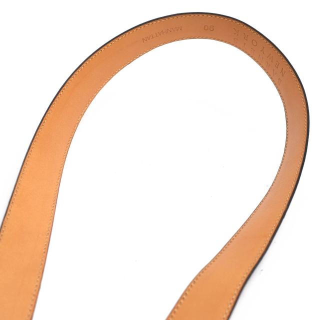 ○バーニーズニューヨーク BARNEYS NEWYORK サフィアーノ 牛革 ベルト