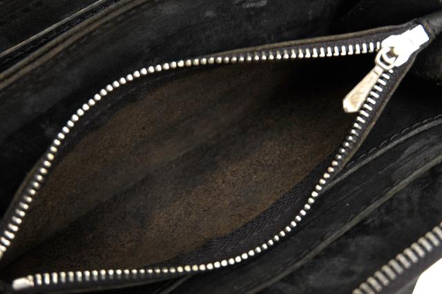 ○タリオヴィヴォ TAGLIOVIVO 馬革 GUIDI社コードバン 長財布 ZIP WALLET L CULATTA POLISHED 小銭入れあり ラウンドジップ ラウン 中古_5