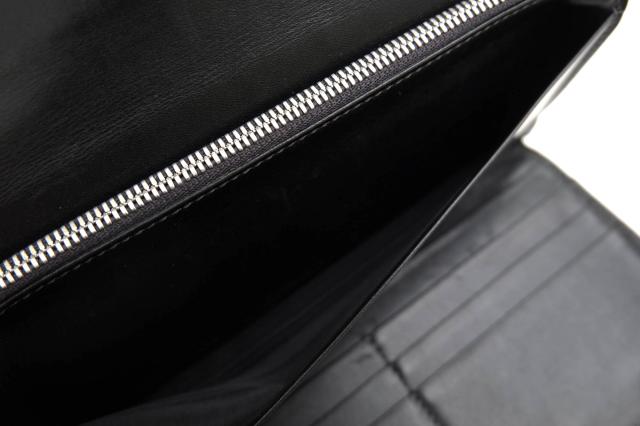 ○ダニエル＆ボブ Daniel＆Bob 牛革 長財布 CASTELLO VENUS GABON 小銭入れあり 三つ折り クロコ型押し メンズ 【中古】 中古_6