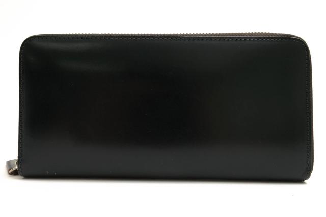 ○土屋鞄 TSUCHIYA-KABAN ブライドルレザー 牛革 長財布 BD3813 ブライドル ファスナーロングパース 小銭入れあり ラウンドジップ  中古