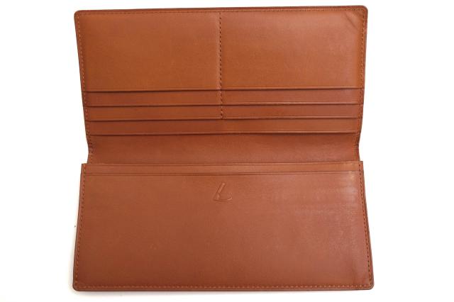 ○土屋鞄 TSUCHIYA-KABAN 馬革 コードバン 長財布 CD3124 長札入れ 小銭入れなし 札入れ 二つ折り メンズ 【中古】 中古_4