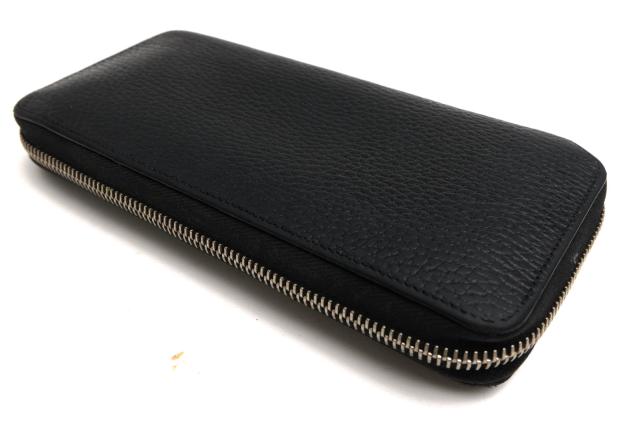 ○フットザコーチャー foot the coacher 牛革 長財布 FTA1512010 LONG ZIP WALLET 小銭入れあり ラウンドジップ ラウンドファスナ 中古_3