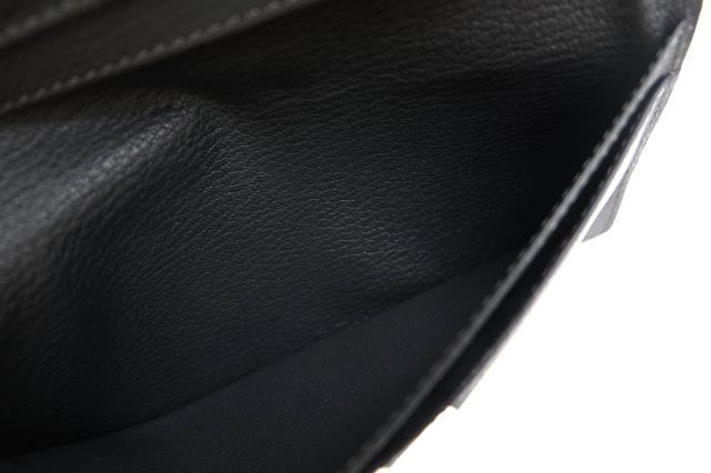 ○ジャンルソー JEAN ROUSSEAU 水シボ型押しカーフ 牛革 長財布