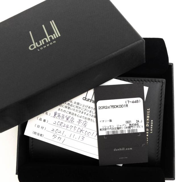 ○ダンヒル Dunhill 牛革 カーフ 名刺入れ DU20R2475DK001 Duke