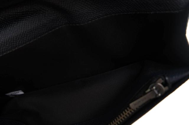 ○コーチ COACH クロスグレインレザー 牛革 長財布 F59109 小銭入れ