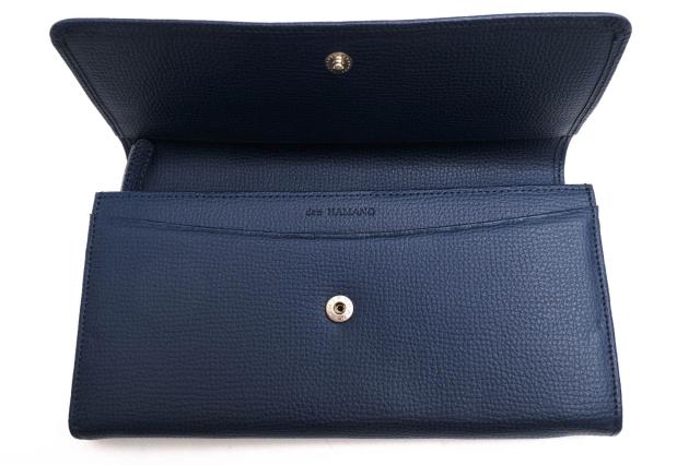 ○傳濱野 den HAMANO 牛革 長財布 369-182 monna wallet モーナ