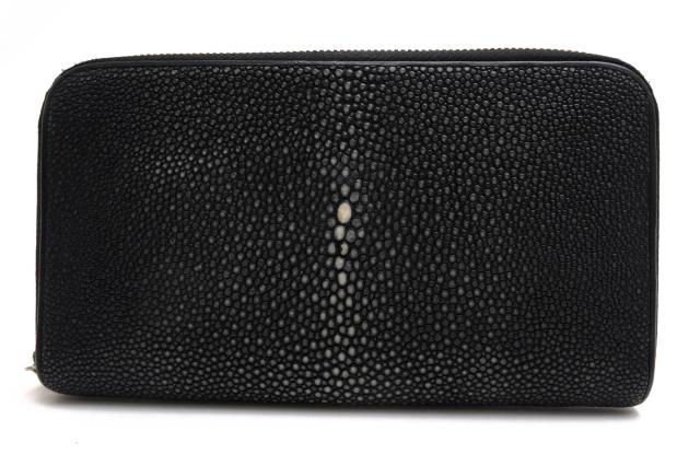 ○ムータ muta ガルーシャ エイ革 長財布 MUWL-LO LARGE ZIP 小銭入れあり ラウンドジップ ラウンドファスナー ユニセックス 男女  中古の通販は