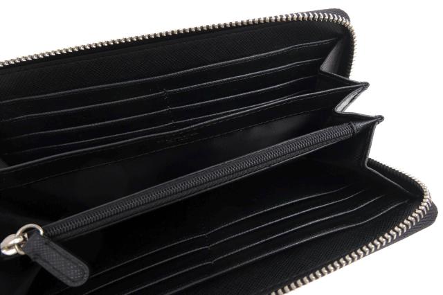 ○コーチ COACH 牛革 カーフ 長財布 F53773 Accordion Zip Wallet In Calf Leather SNOOPY スヌーピー 小銭入れあり ラウンドジッ  中古の通販は