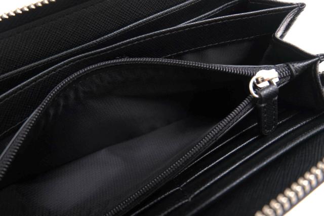 ○コーチ COACH 牛革 カーフ 長財布 F53773 Accordion Zip Wallet In Calf Leather SNOOPY スヌーピー 小銭入れあり ラウンドジッ  中古の通販は