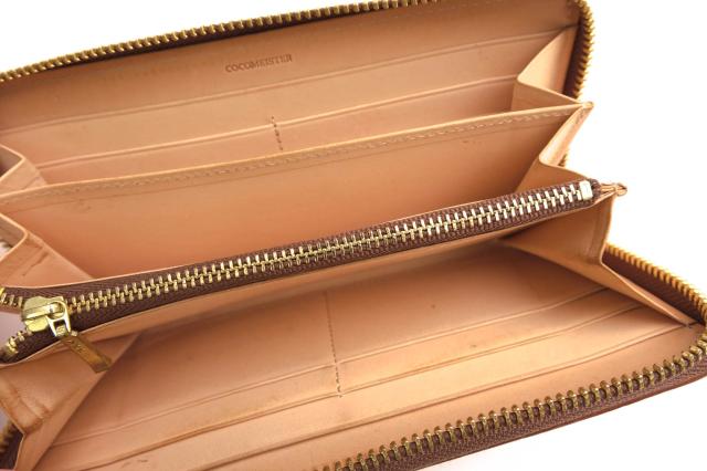 ○ココマイスター COCOMEISTER マットーネ ヌメ革 長財布 Mattone Over The Wallet マットーネ オーバーザウォレット 小銭入れあり 中古の通販は